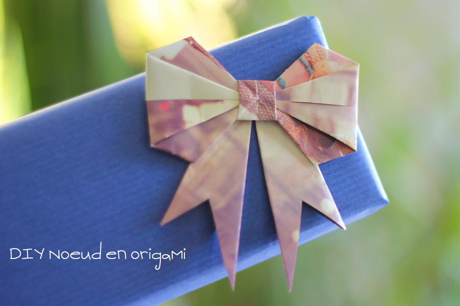 DIY Noeud en origami