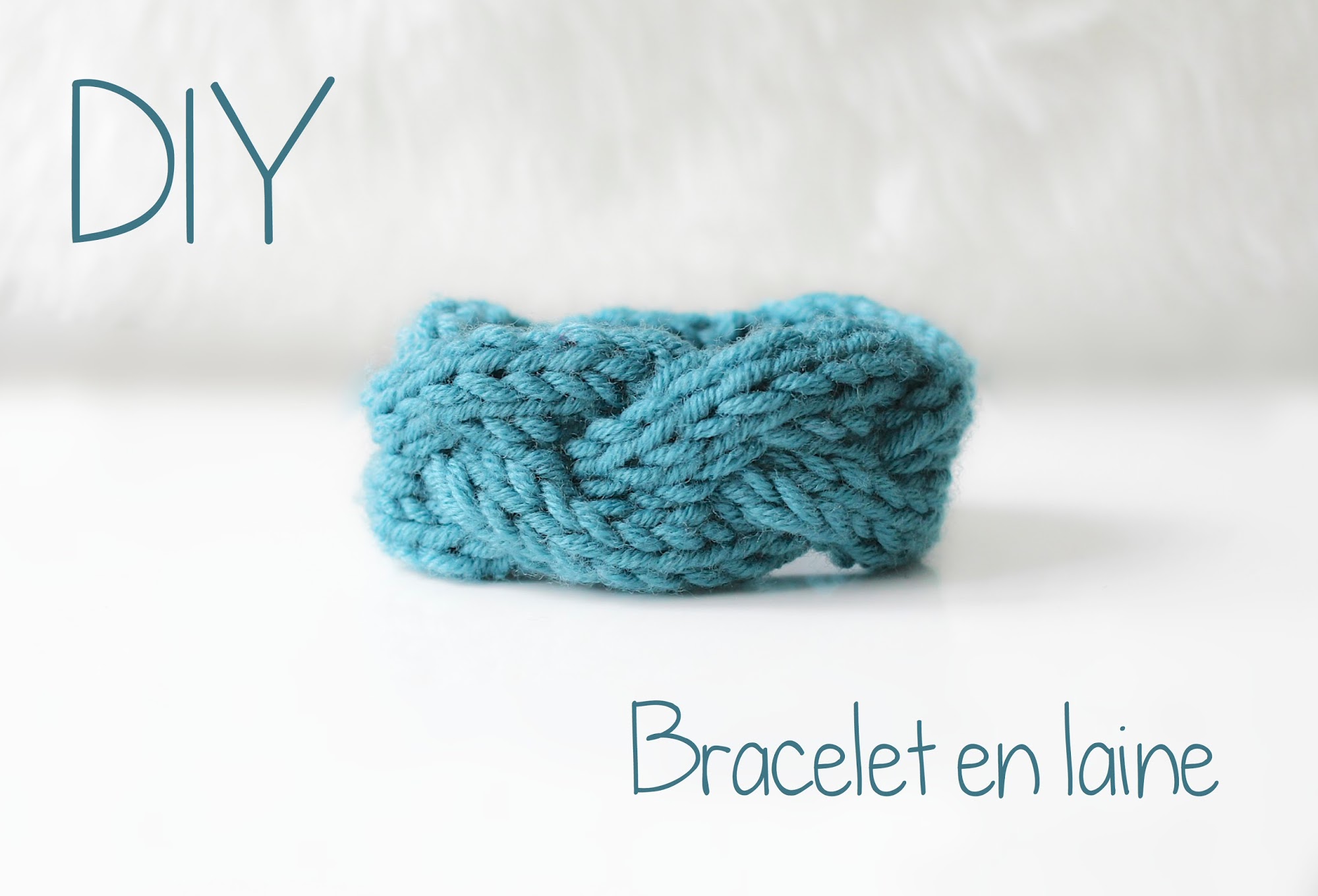 DIY – Bracelet en laine