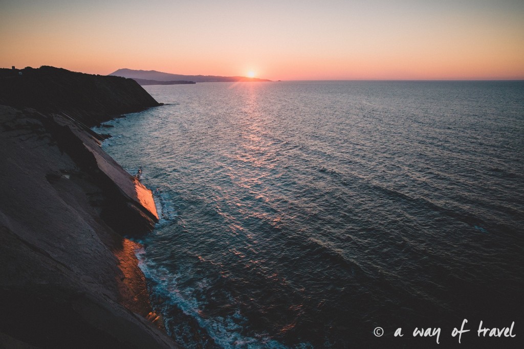 bidart sunset pay basque coucher soleil saint jean de luz baie loyal océan crique guethary blog voyage toulouse 29