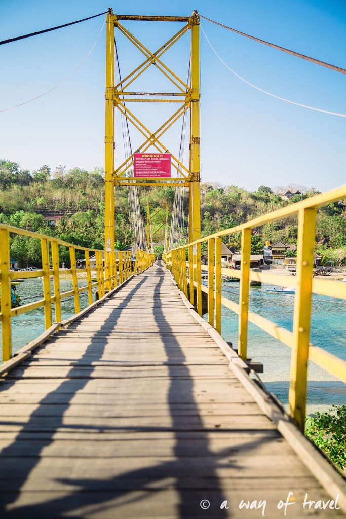 Visit Bali Indonesie Nasi Lembongan bridge pont