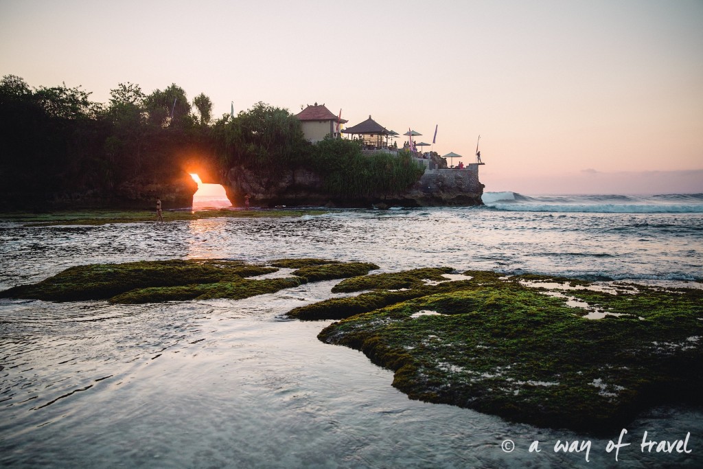 Visit Bali Indonesie Nasi Lembongan secret point sunset