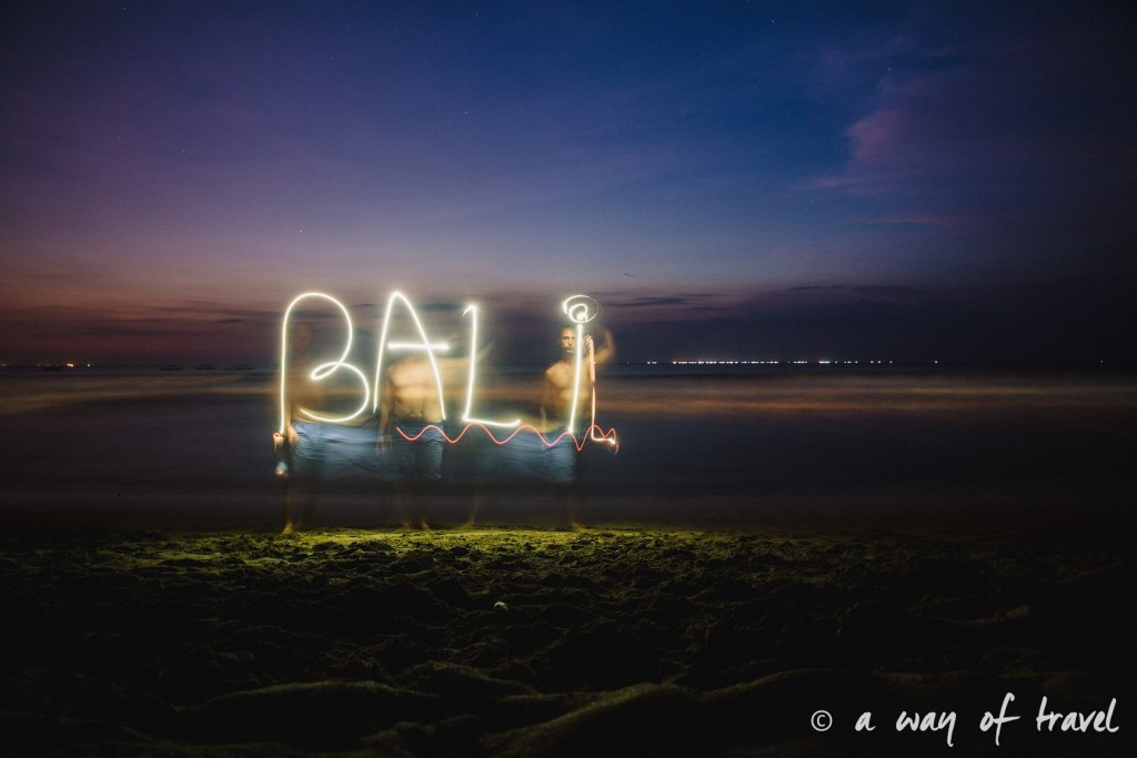 lightpainting bali indonesie visiter luta coucher soleil 9