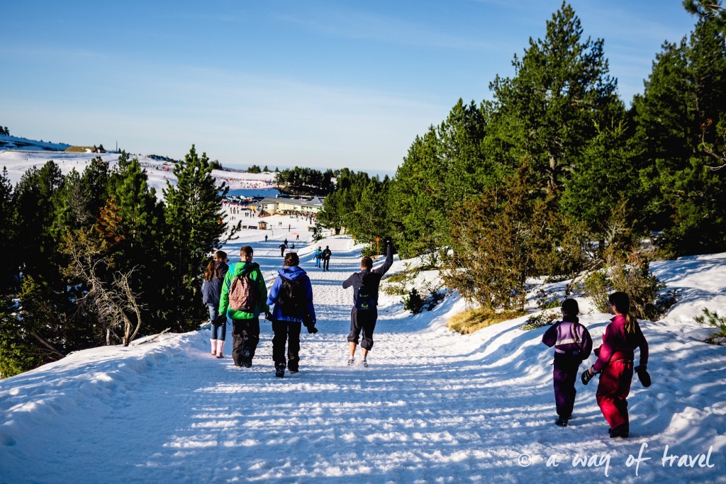 Plateau de beille Pyrénées randonnee raquette ski de fond hiver blog voyage 1