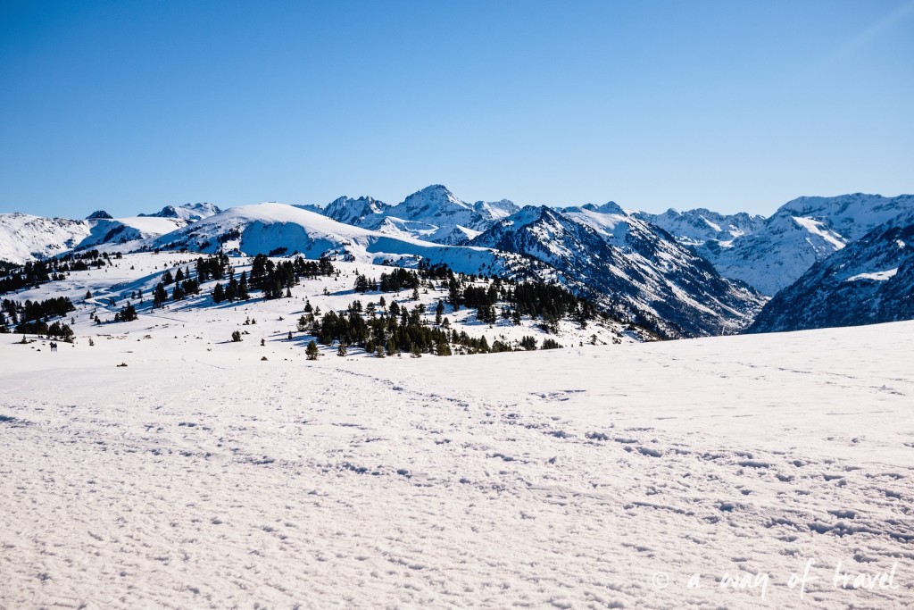 Plateau de beille Pyrénées randonnee raquette ski de fond hiver blog voyage 14